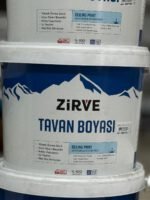 Zirve Tavan Boyası – Su Bazlı Mat İç Cephe Boyası (501 Beyaz)